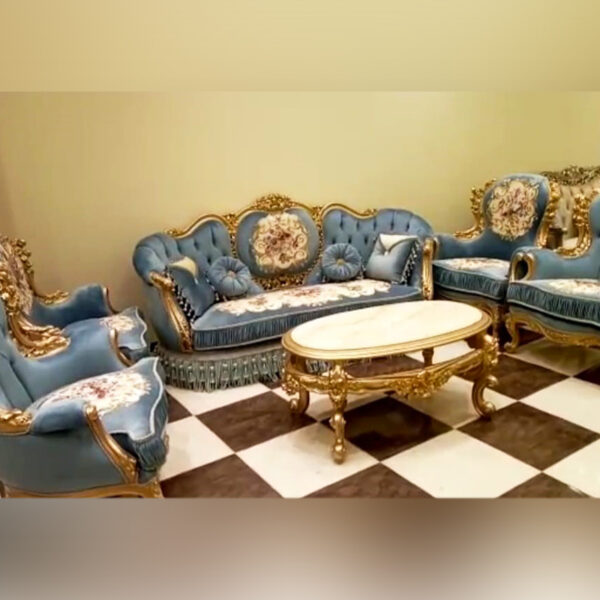 Sham Luxury Living Room Set SLLRS-77002