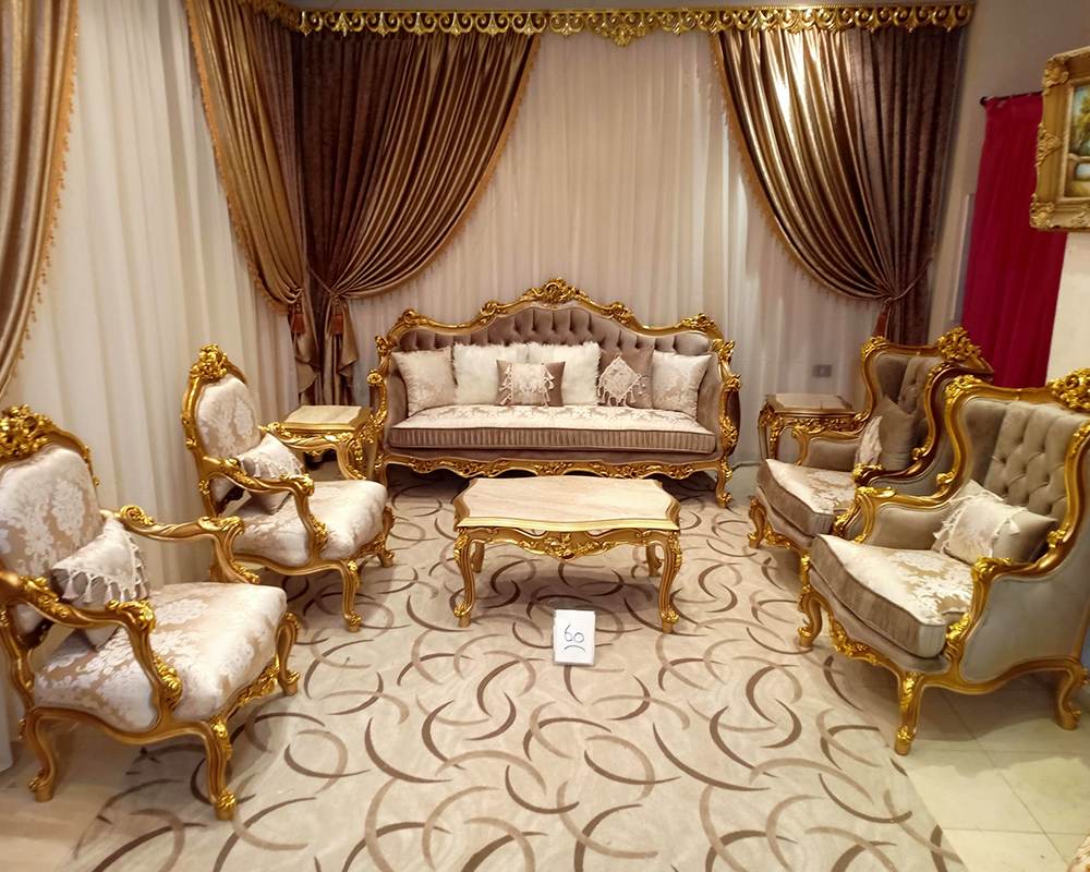 Sham Luxury Living Room Set SLLRS-77028 - Sham Luxury Furniture