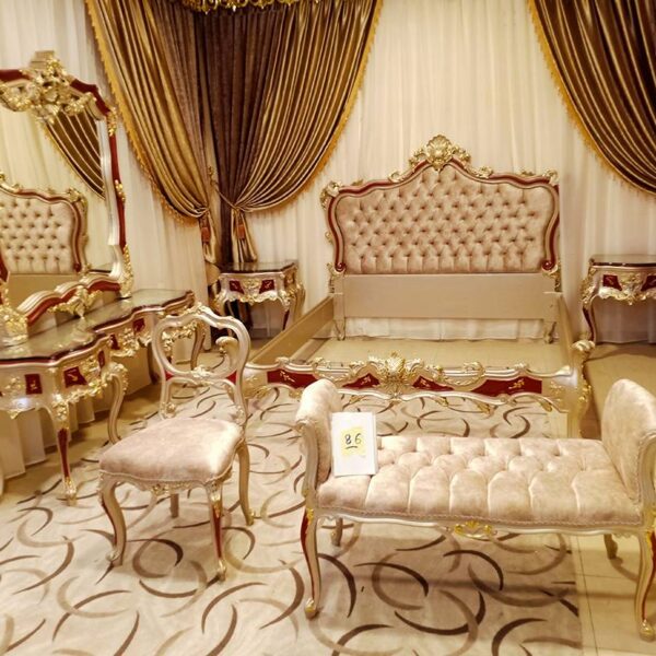 Sham Luxury Bed Room Set SLBRS-99022