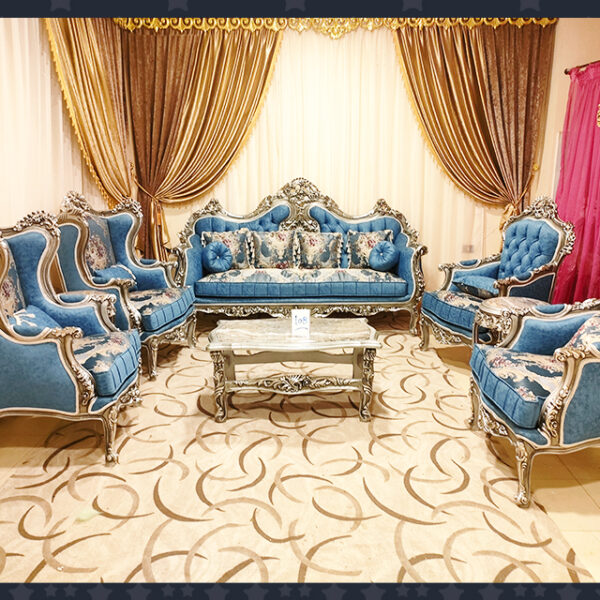 Sham Luxury Living Room Set SLLRS-77056