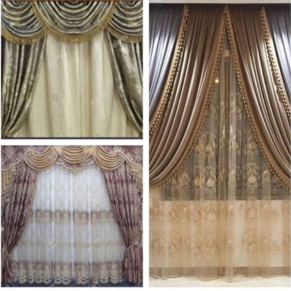 Sham Luxury Curtains SLC-77061