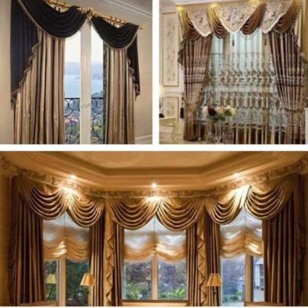 Sham Luxury Curtains SLC-77062