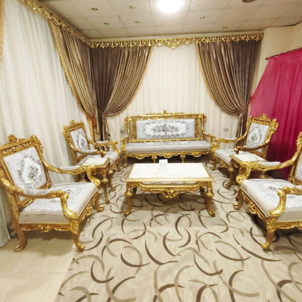 Sham Luxury Living Room Set SLLRS-77064
