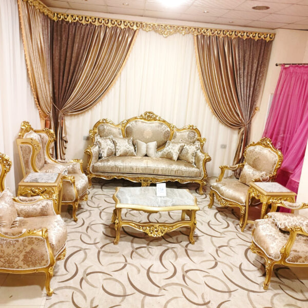 Sham Luxury Living Room Set SLLRS-77065