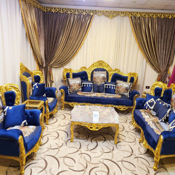 Sham Luxury Living Room Set SLLRS-77067