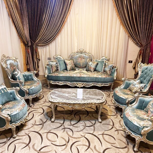 Sham Luxury Living Room Set SLLRS-77068