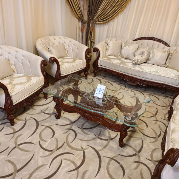 Sham Luxury Living Room Set SLLRS-77073