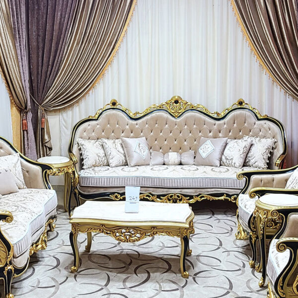 Sham Luxury Living Room Set SLLRS-77090