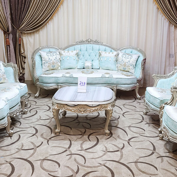 Sham Luxury Living Room Set SLLRS-77093