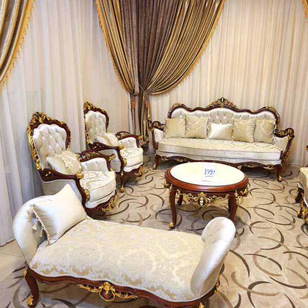 Sham Luxury Living Room Set SLLRS-77078