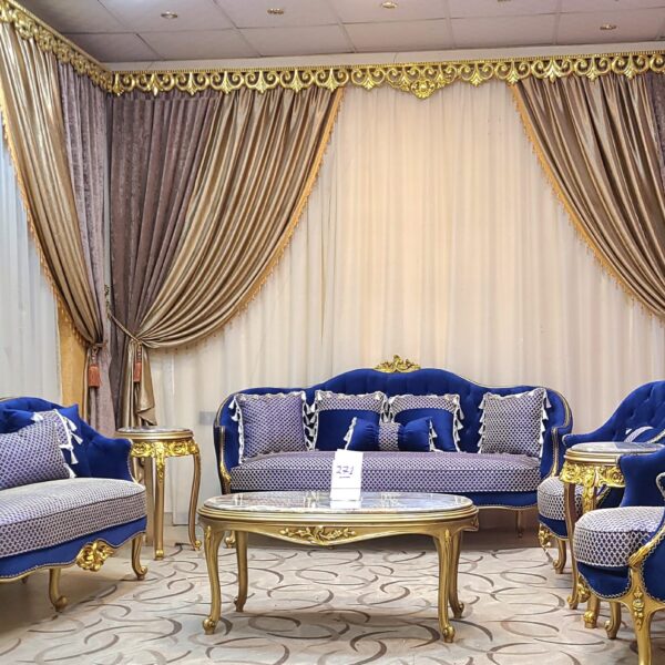 Sham Luxury Living Room Set SLLRS-77095
