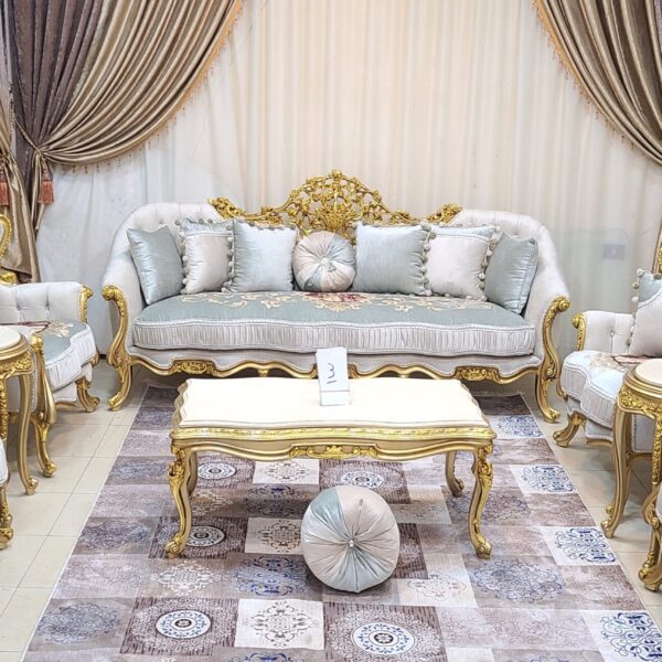 Sham Luxury Living Room Set SLLRS-771016