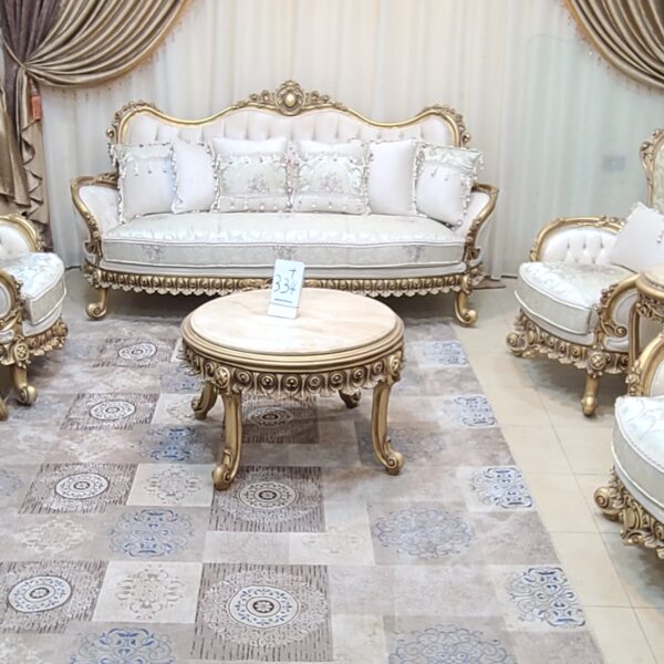 Sham Luxury Living Room Set SLLRS-771027