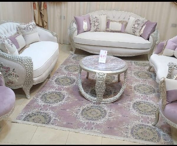 Sham Luxury Living Room Set - SLLRS-771045