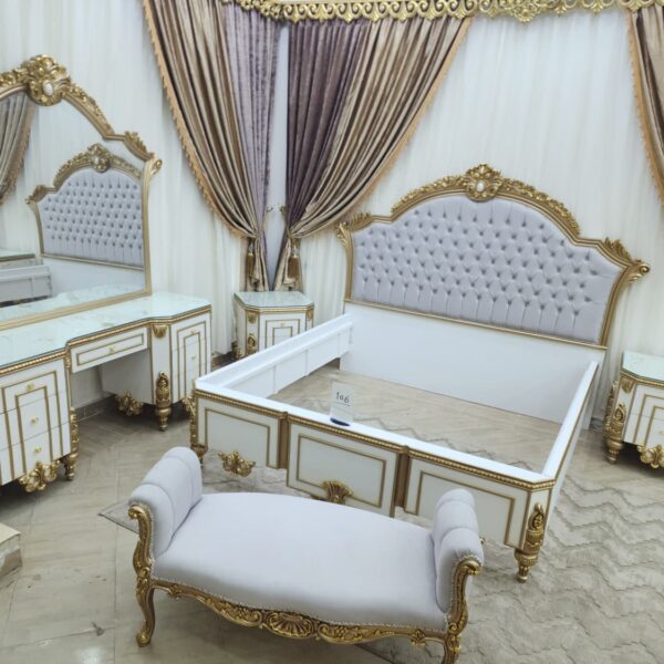 Sham Luxury Bed Room Set- SLBRS-99056