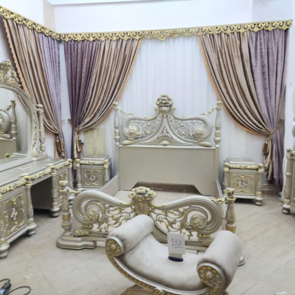 Sham Luxury Bed Room Set- SLBRS-99057