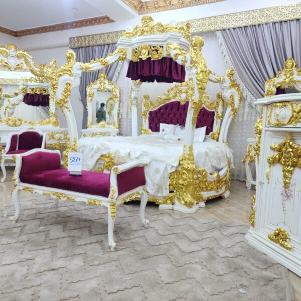 Sham Luxury Bed Room Set- SLBRS-99059