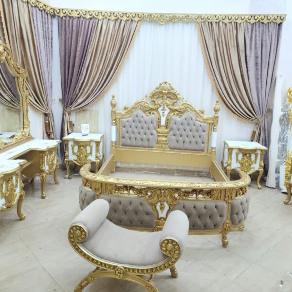 Sham Luxury Bed Room Set- SLBRS-99060