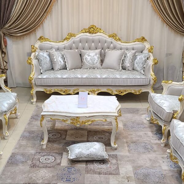 Sham Luxury Living Room Set - SLLRS-771039