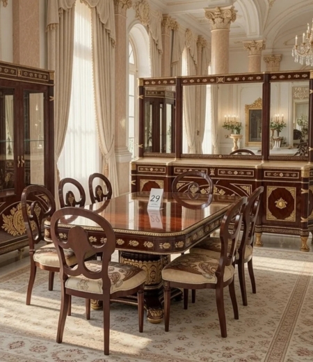 The Windsor Imperial Mahogany Dining Estate