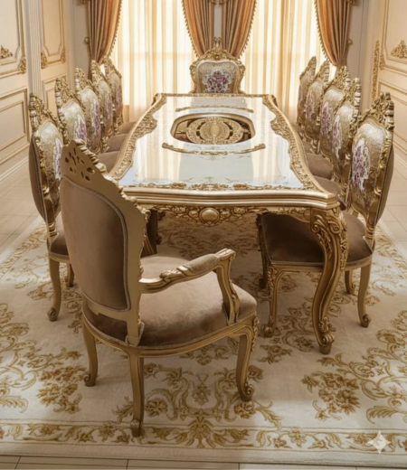 The Golden Estate Grand Mirror & Pedestal Suite