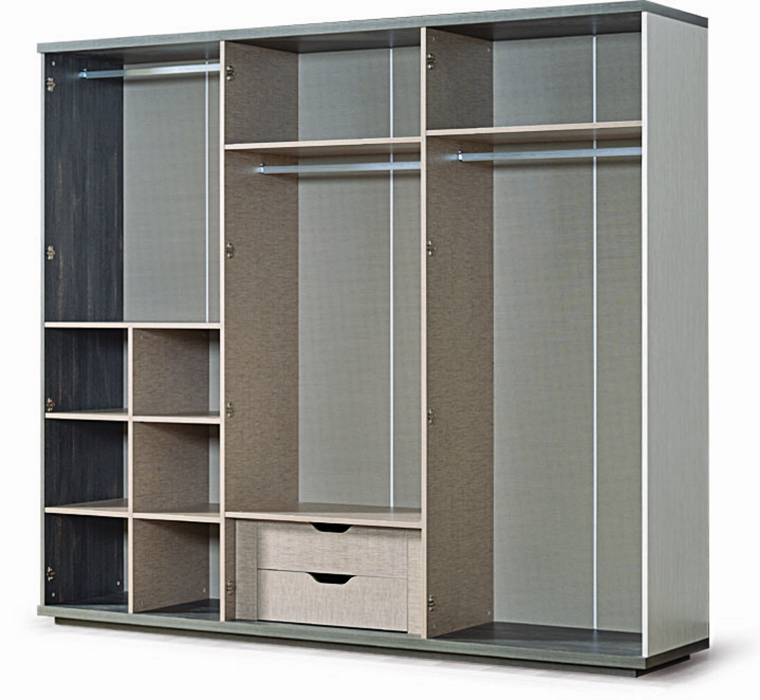 Nero Bedroom (Queen Storage Bed With Headboard & Dresser With Mirror & 2 Nightstand ) Fast Delivery - Image 3