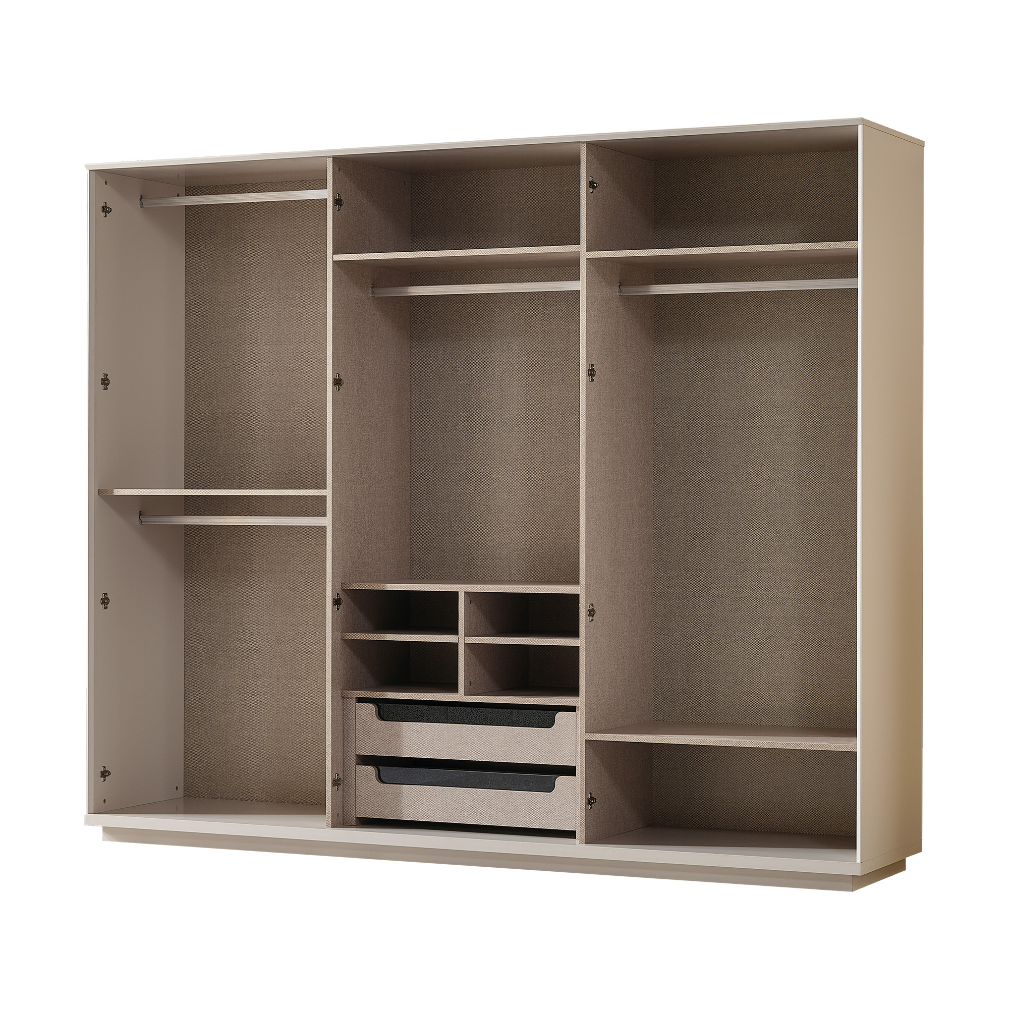 Parma Bedroom (Queen Frame With Headboard & Dresser With Mirror & 2 Nightstand) - Image 29