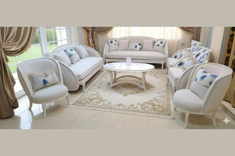 Exclusive Royal Victorian Sofa Sets | Hand-Carved Luxury Living Room Furniture
