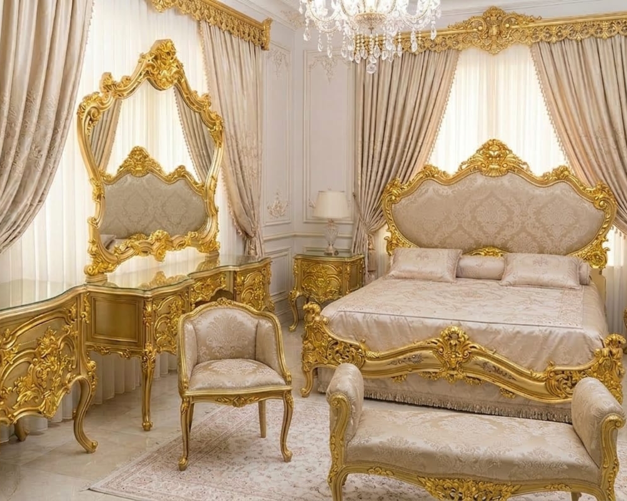 Gold Dynasty Baroque Master Suite | Elite Royal Gold Edition