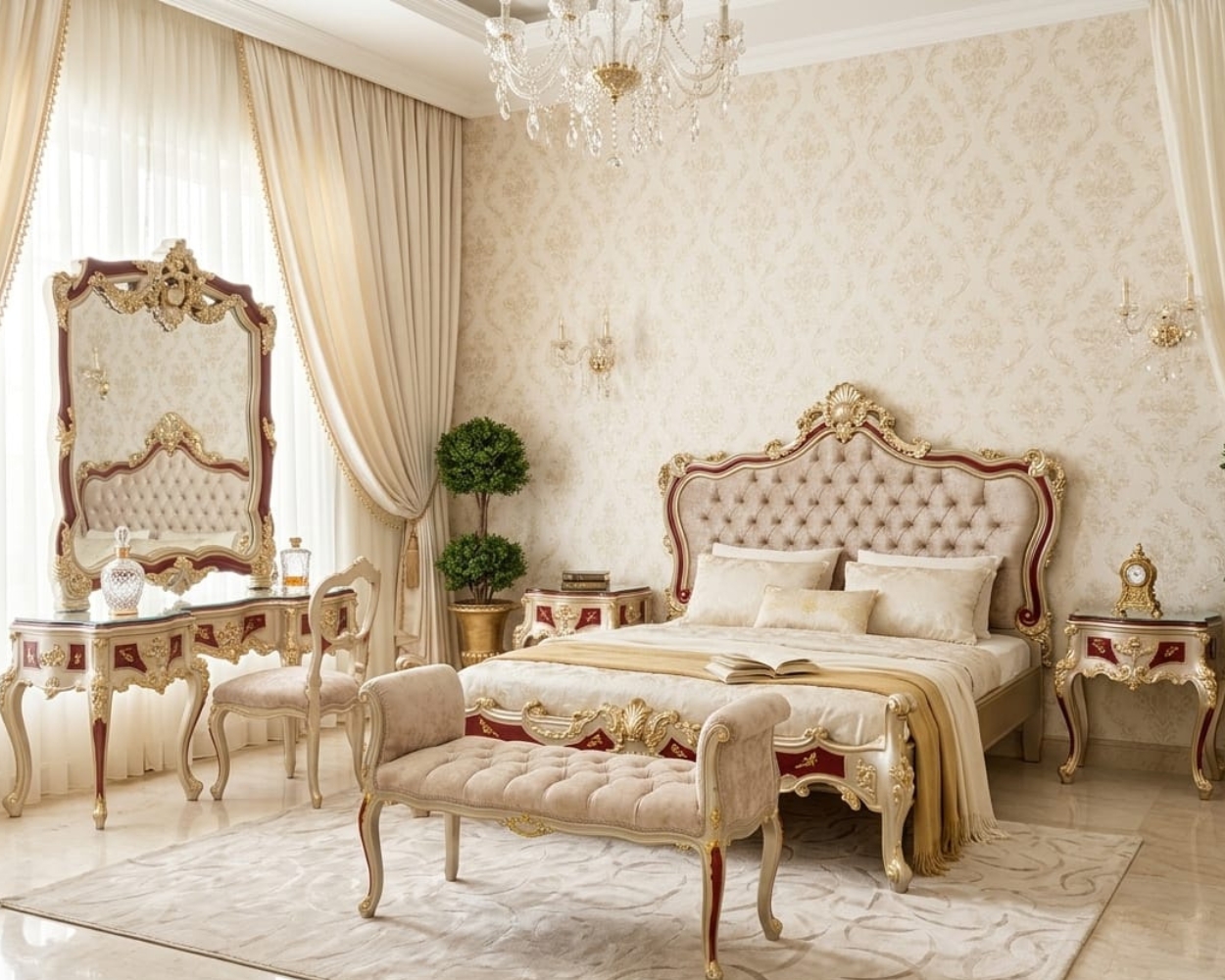Heritage Versailles Champagne & Burgundy Royal Suite