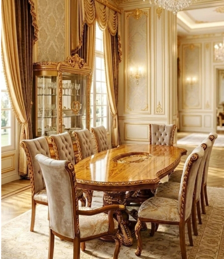 The Imperial Oak & Gilded Pedestal Suite