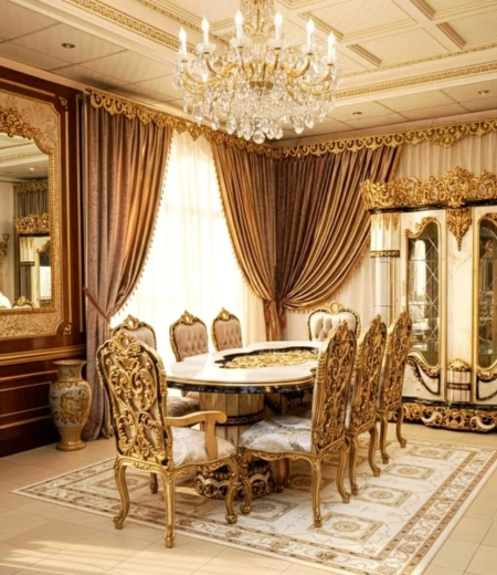 The Venetian Palazzo Alabaster Dining Suite
