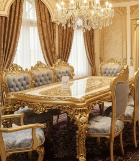 The Versailles Grand Rococo Dining Suite