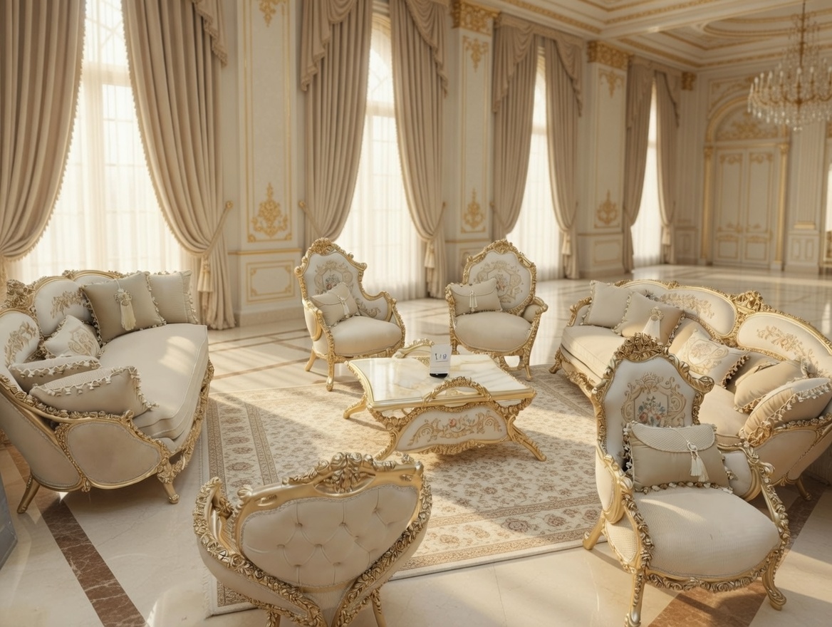 Bespoke Traditional Palace Living Room