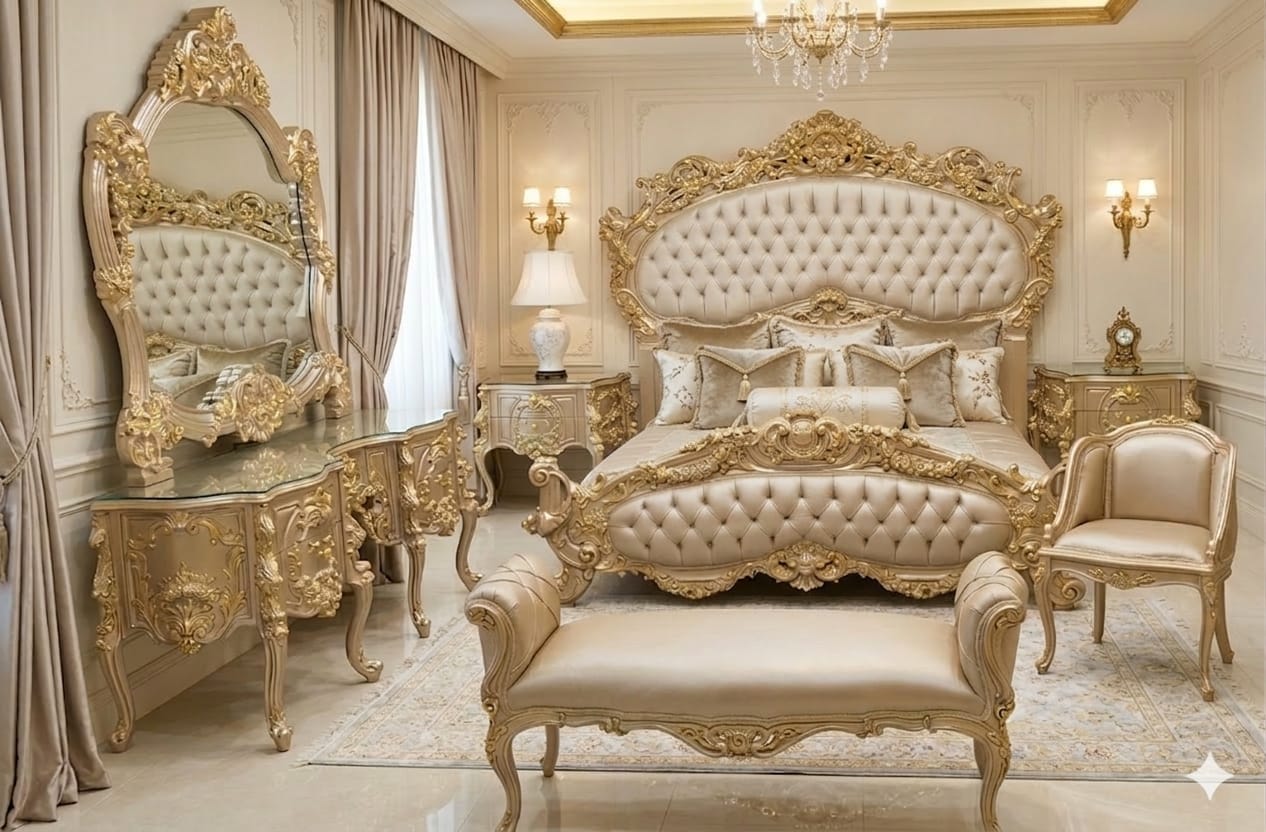 Elite Champagne Sovereign Baroque Master Suite |  Gold Edition