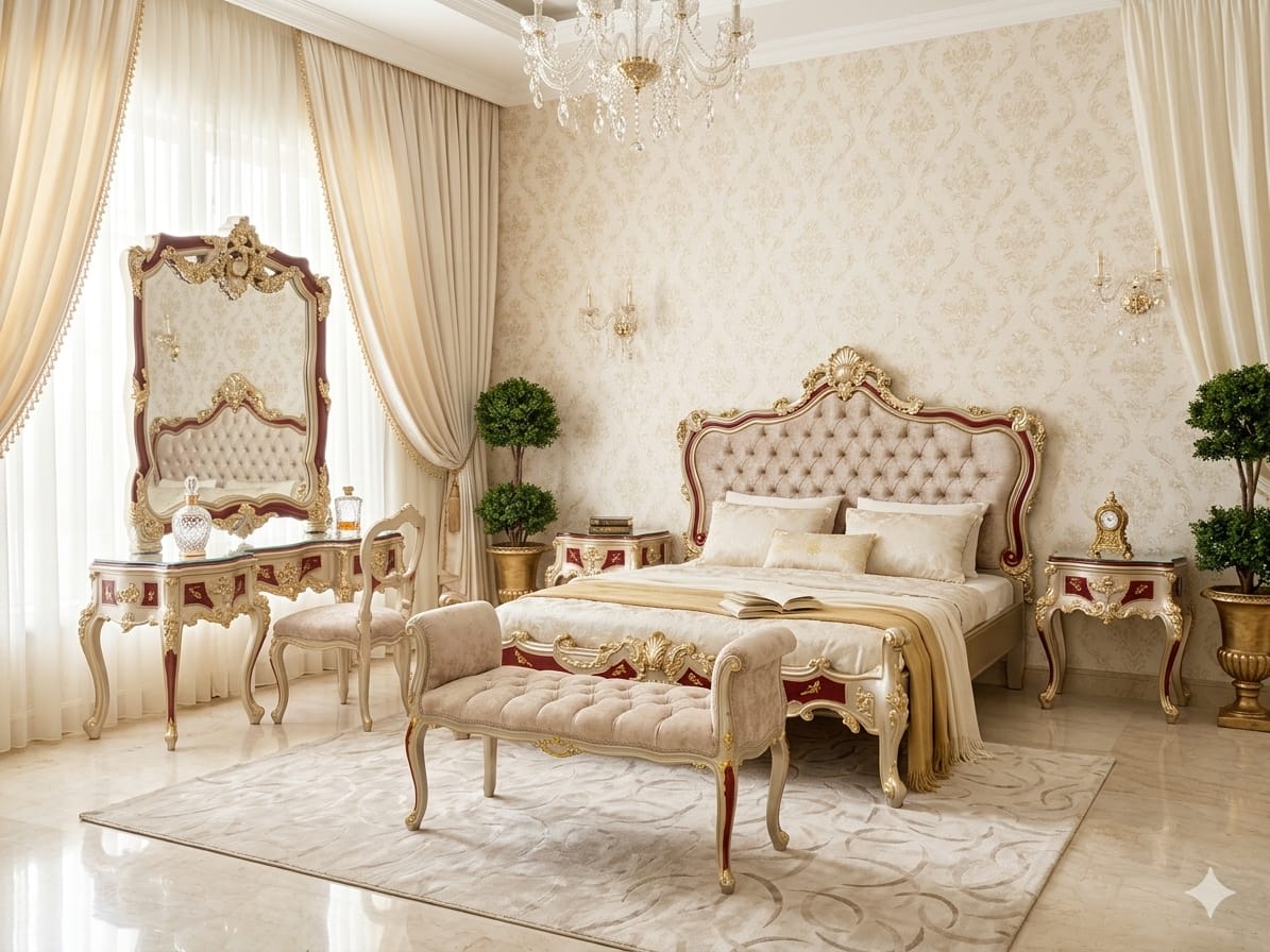 Heritage Versailles Champagne & Burgundy Royal Suite