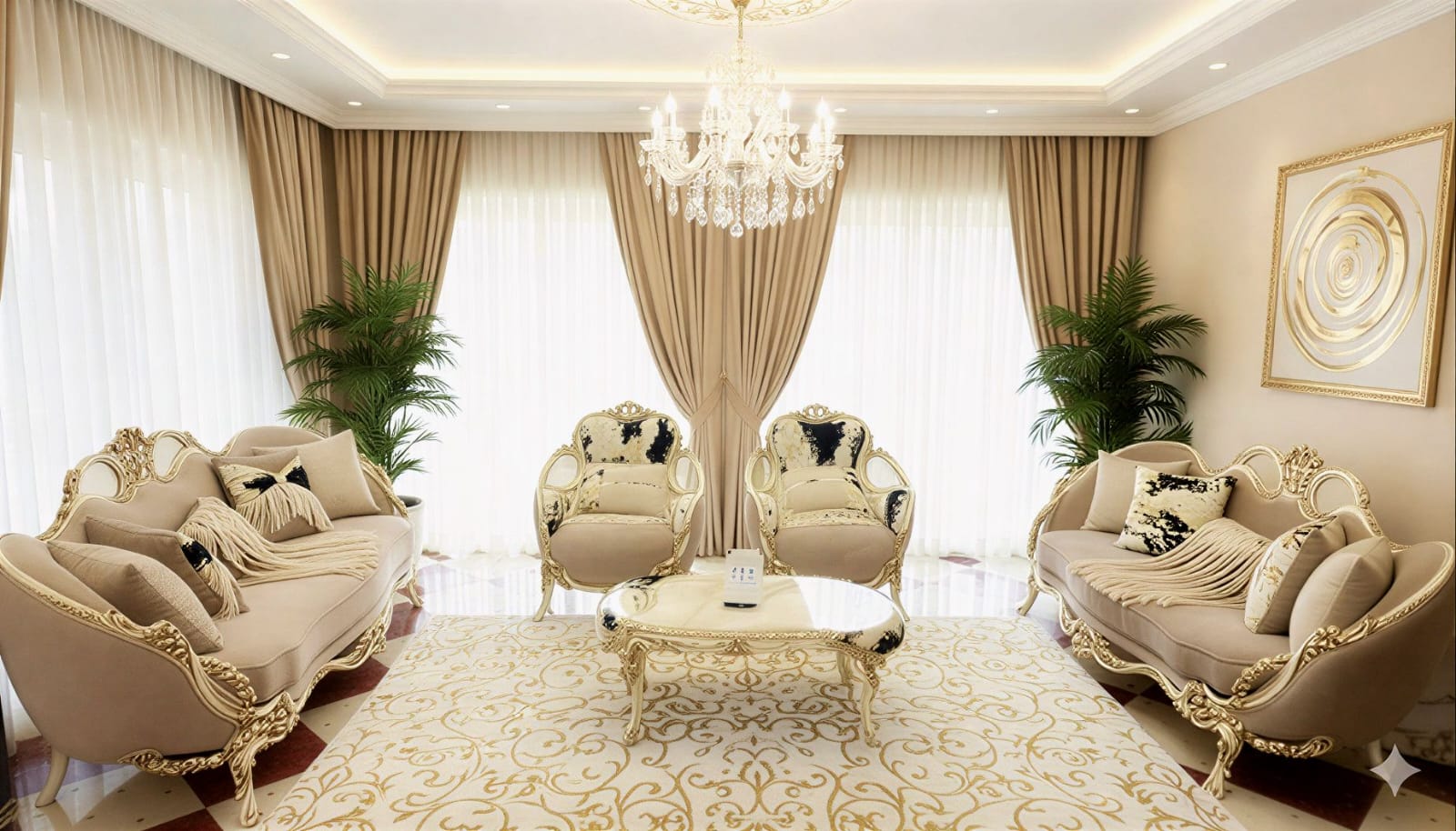 Grand Traditional Living Room Furniture | The Ultimate Neoclassical Collection