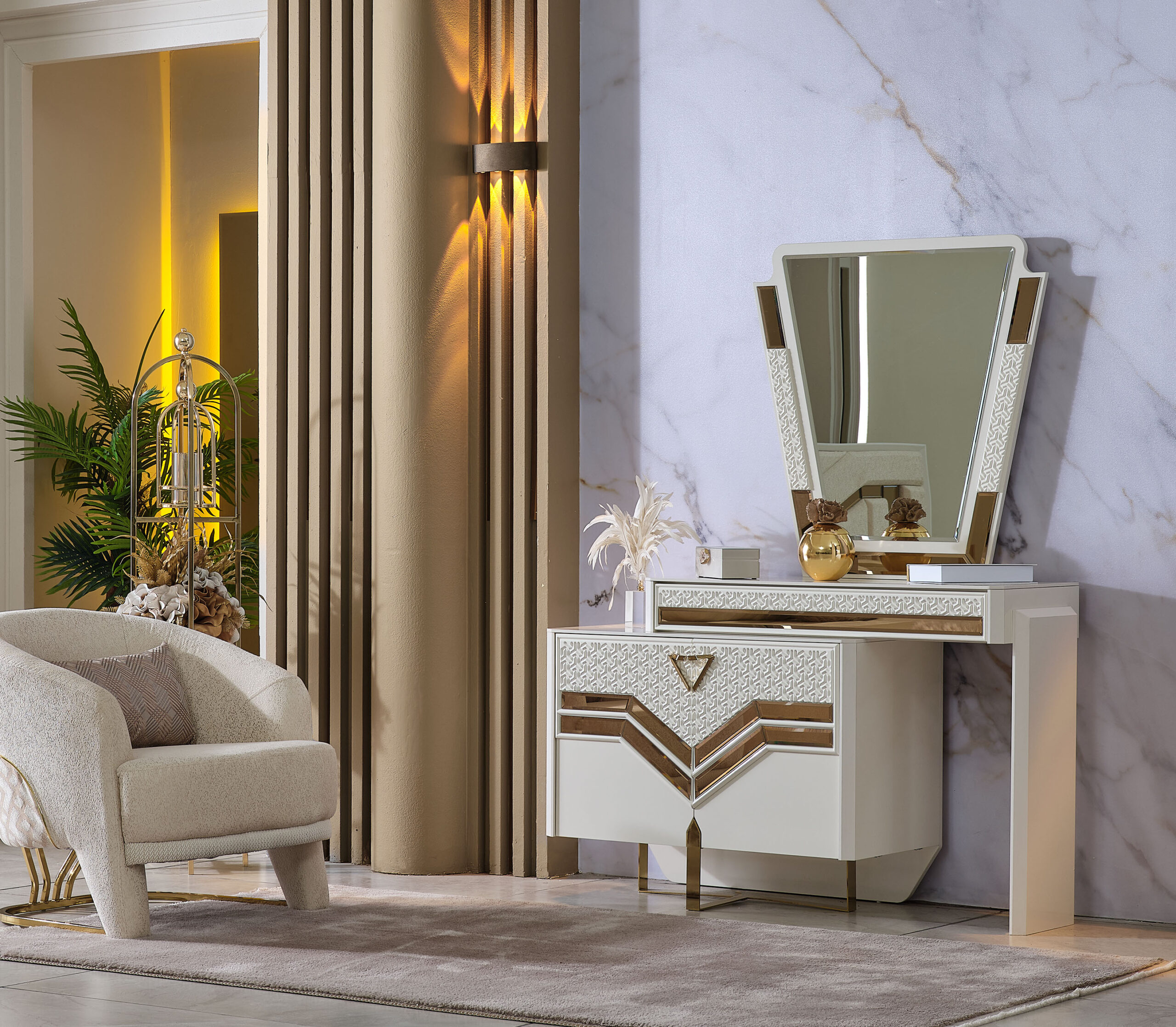 Zen Bedroom (Queen Frame With Headboard & Dresser With Mirror & 2 Nightstand) - Image 12