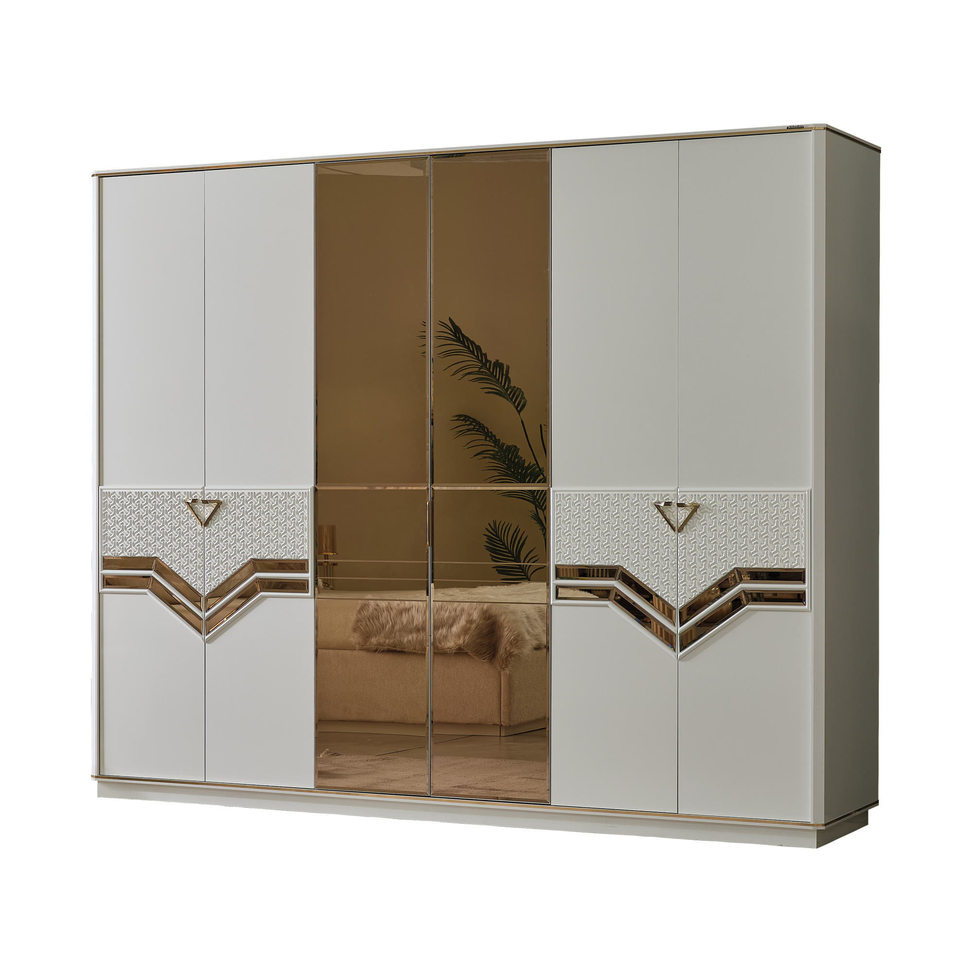 Zen Bedroom (Queen Frame With Headboard & Dresser With Mirror & 2 Nightstand) - Image 15