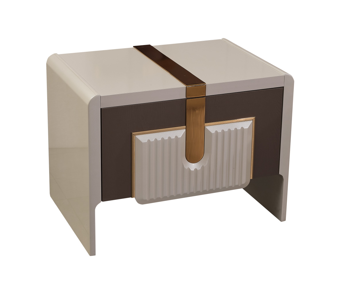 Zurich Bedroom (Queen Frame With Headboard & Dresser With Mirror & 2 Nightstand) - Image 7